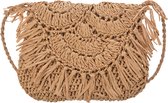 Juleeze Handtas Dames 24x24 cm Bruin Polyester Tas Damestas