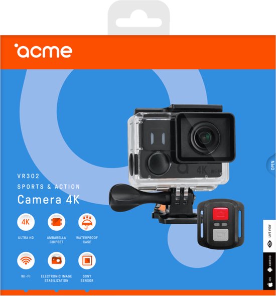 Acme 4K sports & action cam VR 302 | bol.com