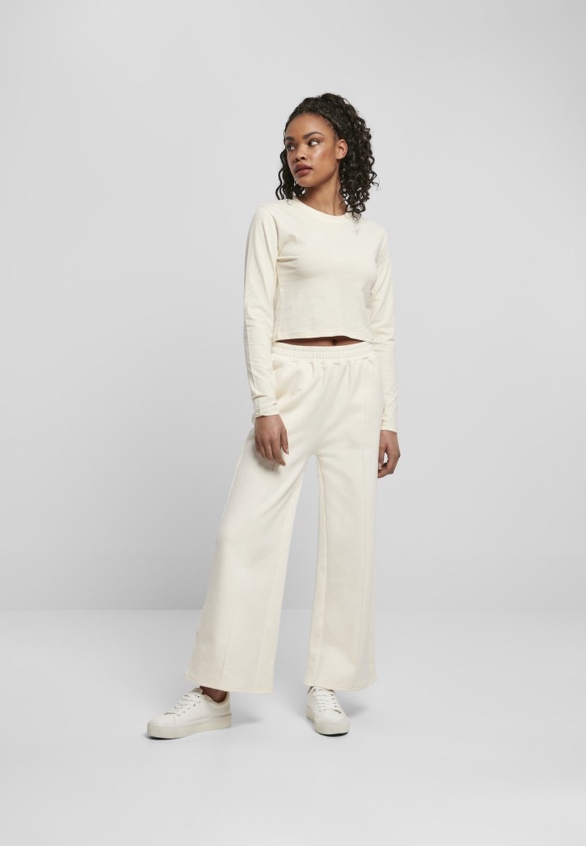 Urban Classics TB4536 | Krijtstreep Dames Broek | met Wijde Pijpen