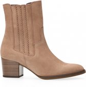 Gabor  - Korte laars op hak nubuck - Beige - 38