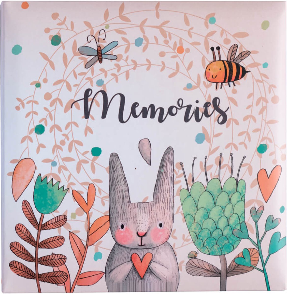 Grupo Erik Fotoalbum Cute Rabbit Hardcover 10 X 15 Cm Roze