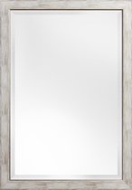 Moderne Spiegel 100x130 cm Grijs - Delilah