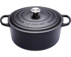 Le Creuset Signature Braadpan - 3,3 liter - 22 cm - Zwart