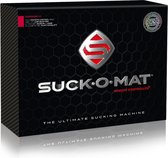 Suck-O-Mat – Zeer Complete Automatische Masturbator Afzuig Systeem voor Realistisch en Intense Ervaring – 15.7 cm – Zwart