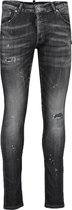 My Brand Jeans Zwart Aansluitend - Maat W32 - Heren - Herfst/Winter Collectie - Katoen;Elastaan