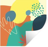 Stickers muraux - Été - Taches - Abstrait - 120x120 cm - Film Adhésif XXL