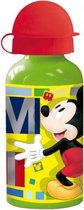 drinkbeker Mickey Mouse junior 400 ml aluminium groen