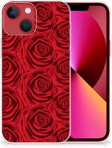GSM Hoesje Apple iPhone 13 TPU Bumper Red Roses