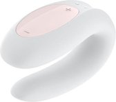 Satisfyer Double Joy Koppel Vibrator- Wit