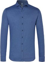 Desoto - Overhemd Strijkvrij Blauw 511 - M - Heren - Slim-fit