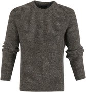 Gant Rib Trui Antraciet - maat XL