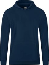 Jako Organic Sweater Met Kap Kinderen - Marine