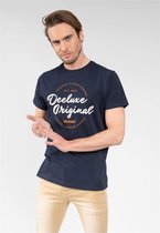 DEELUXE Vintage T-shirt met logo KOBE Night Blue