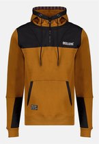 DEELUXE Hoodie van bi-materiaal GURIN Bronze