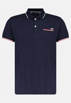 DEELUXE Poloshirt met korte mouwen en stippenSLICE Navy