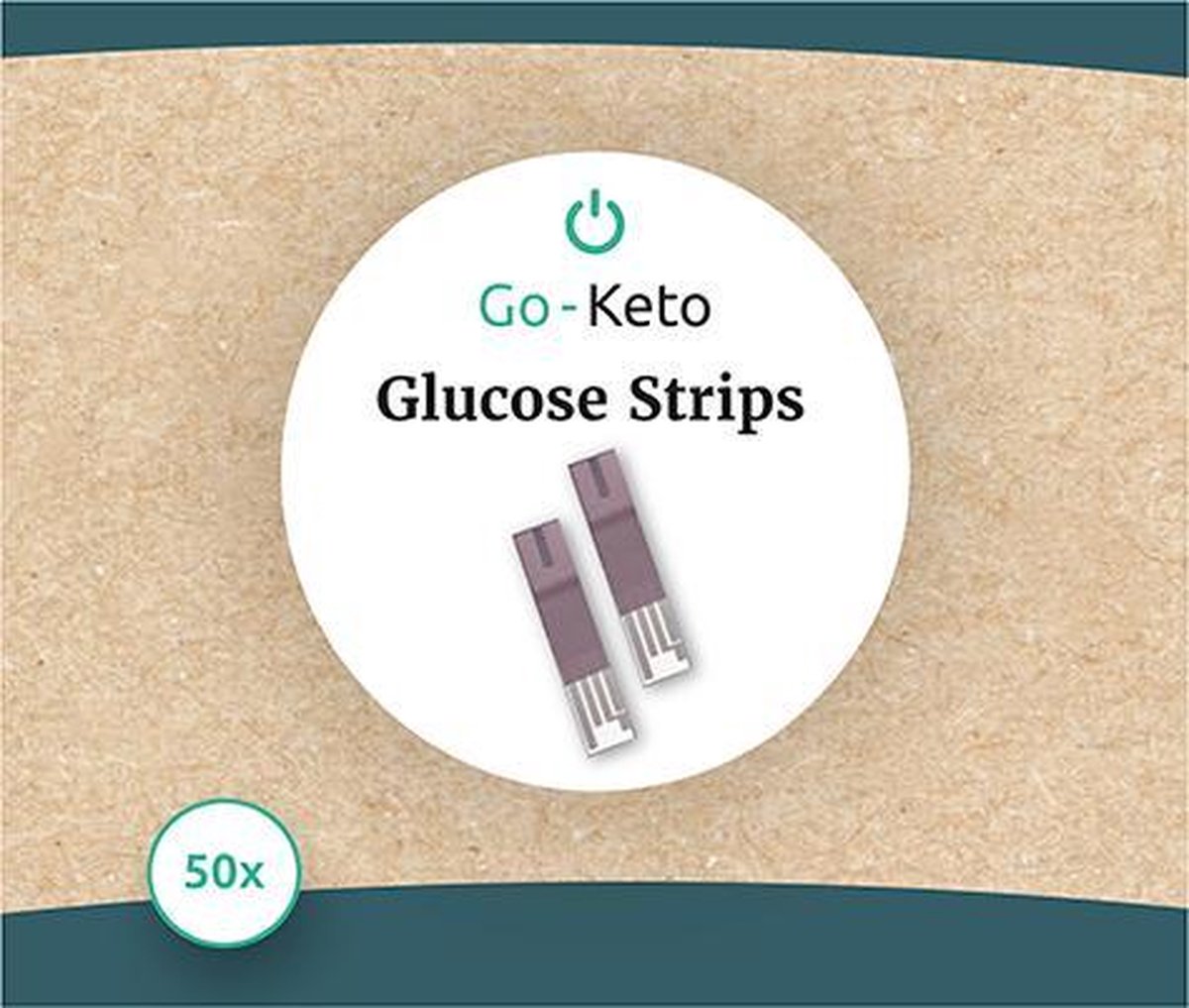 Goedkoopste Bloedglucose test strips 50 stuks voor de Go-Keto of GK Dual meter