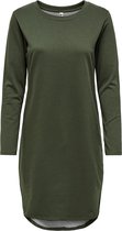 Jacqueline de Yong Jurk Jdyivy Life L/s Dress Jrs 15227685 Forest Night Dames Maat - 40