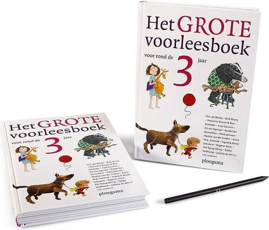 Het grote voorleesboek voor rond de 3 jaar - Jet Boeke