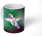 Mok - Kolibrie - Vogel - Zwart - 350 ML - Beker