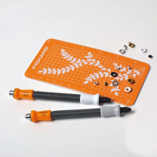 Foto: Fiskars eyelet zetter gatgrootte 3 2 en 4 8 mm 2 stuks