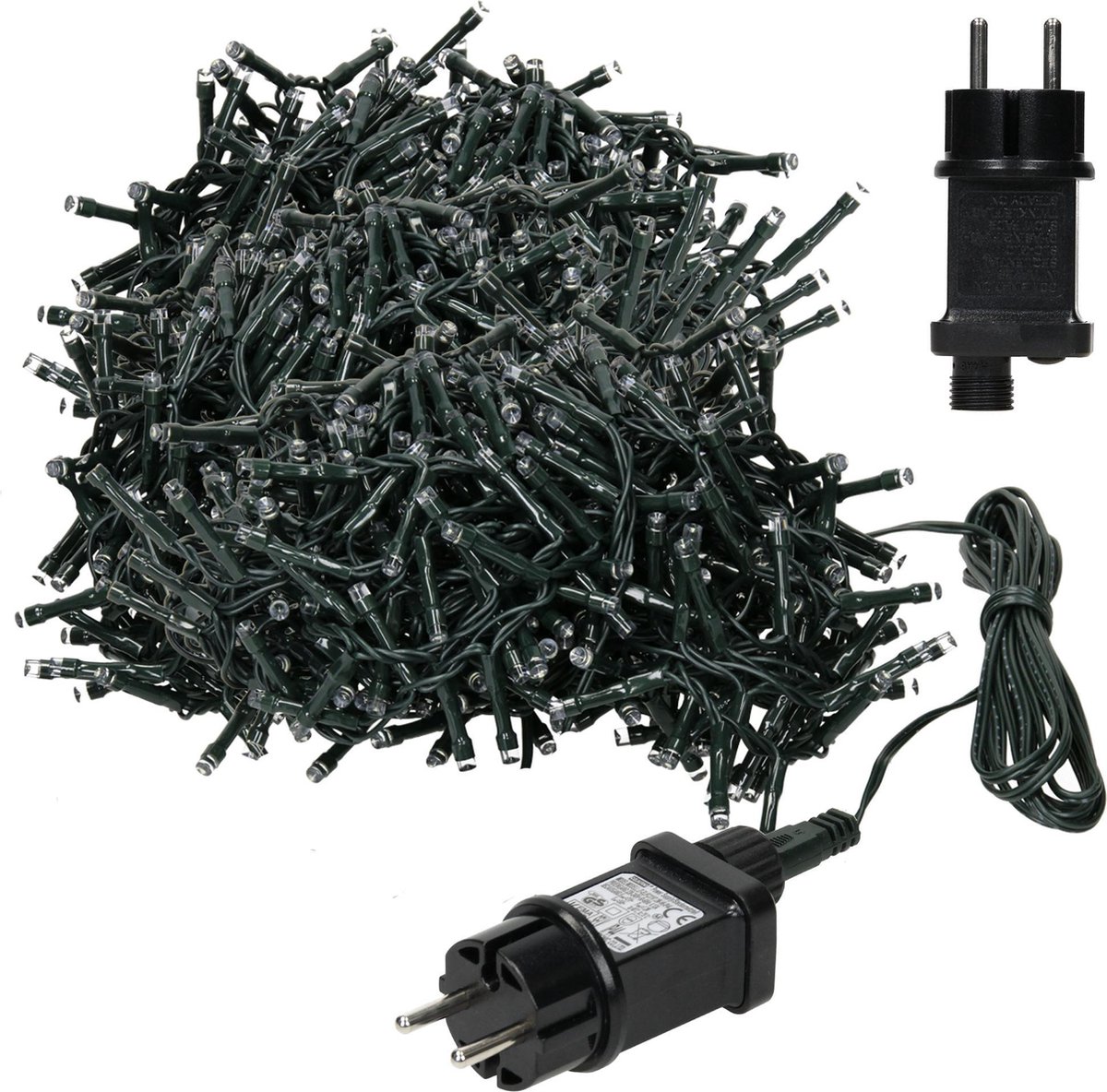 Kerstverlichting Cluster 1800 Led 36 Meter Wit (extra Warm) – foto 7