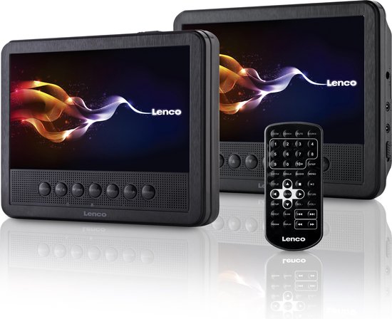 Lenco MES-212 - Portable DVD-speler met USB - 7 inch - Zwart | bol.com