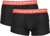 NORTH SAILS Boxershort Heren - L / GRIJS - 2 Boxers - Heren - Casual
