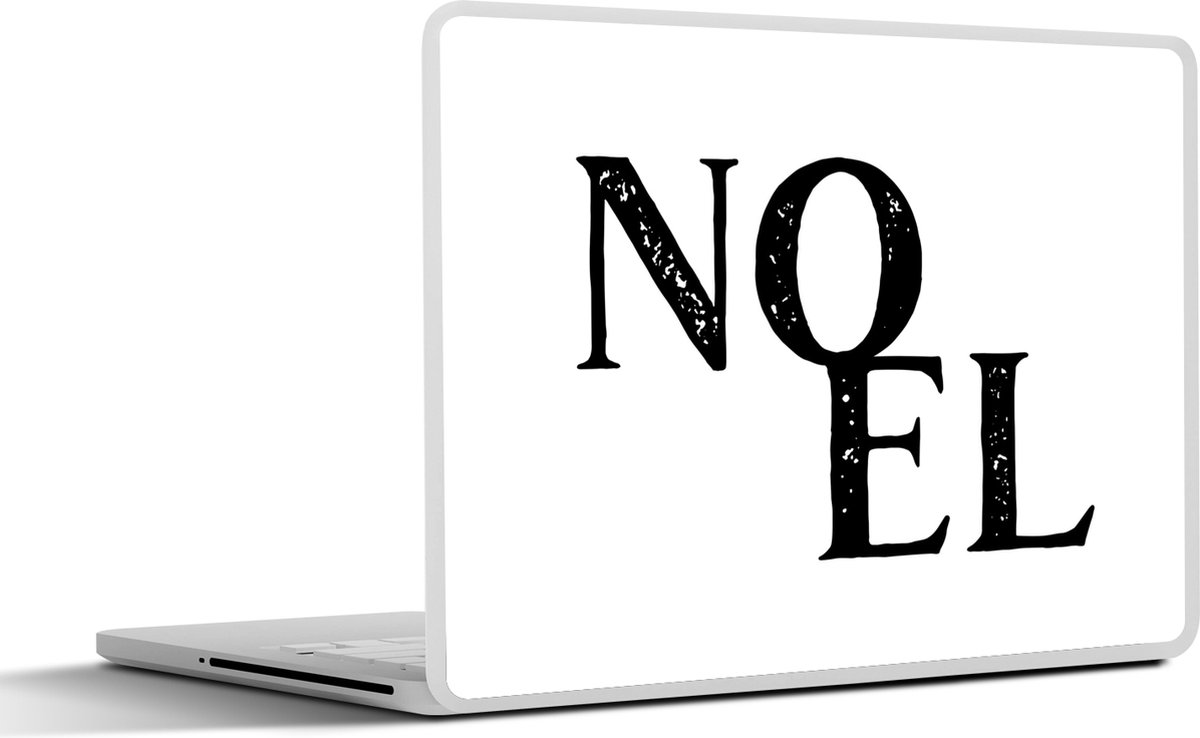 Laptop sticker - 10.1 inch - Spreuken - Quotes - Kerst - Noel - 25x18cm - Laptopstickers - Laptop skin - Cover