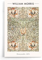 Walljar - William Morris - Honeysuckle II - Muurdecoratie - Poster