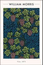 Walljar - William Morris - Vine II - Muurdecoratie - Poster