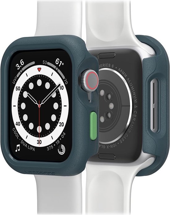 Otterbox LifeProof Geschikt voor Apple Watch Case - Maat: 40mm - blauw-grijs - hoesje - beschermhoes - protector - bescherming