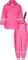 Playshoes - Regensetje voor kinderen - Basis - Roze - maat 116cm