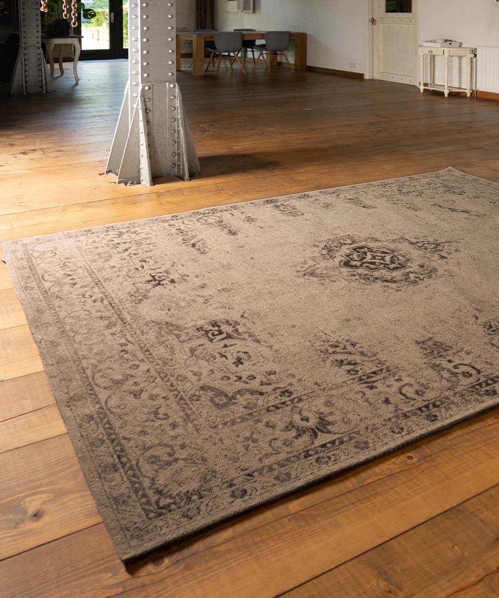 Vintage vloerkleed Nomad - grijs/taupe 200x290 cm