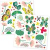 Afbeelding van het spelletje (Raam)stickers - vlinders in de tuin