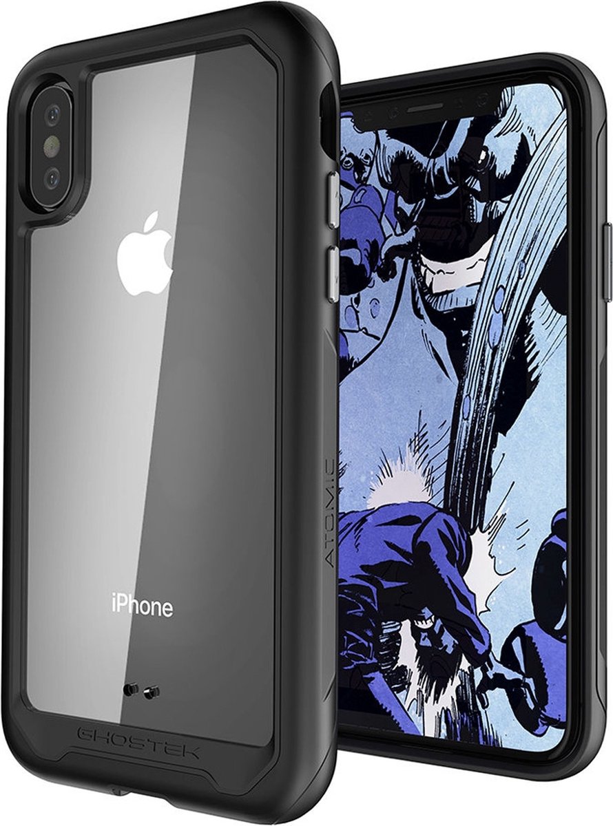 Ghostek Atomic Slim 2 Apple iPhone XS Max Zwart