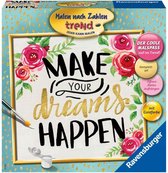 Ravensburger schilderen op nummer Make your dreams happen - Hobbypakket