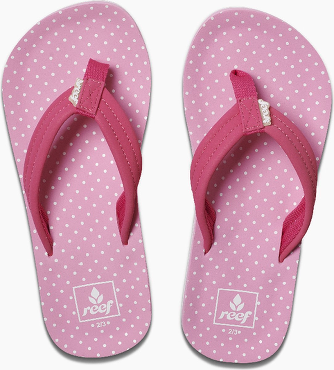 Reef Kids Ahi polka dot Roze