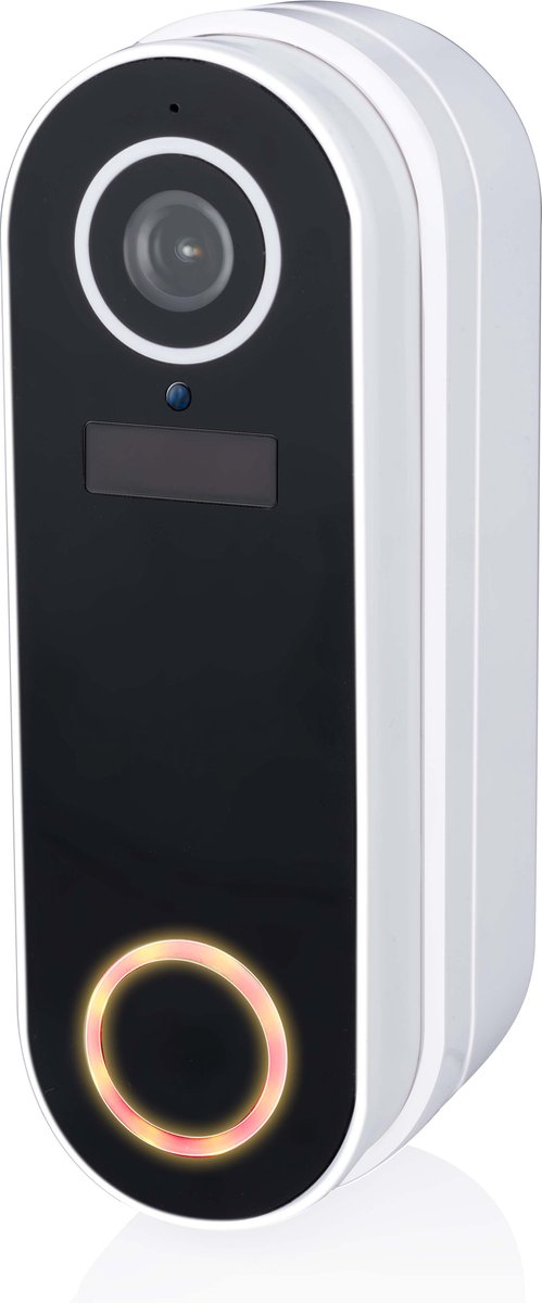 alpina Smart Home Draadloze Video-Deurbel met Camera en Wifi - Full HD - Intercom - Werkt op Interne Oplaadbare Batterijen - Nachtzicht - Bewegingssensor - IP65 - Wit – foto 3