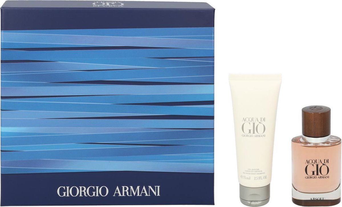 Armani Acqua di Gio Absolu Giftset - 40 ml eau de parfum spray + 75 ml  showergel -... 