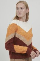 b.young BYOKSANA STRIPE JUMPER - Brandy Brown Mi Beige