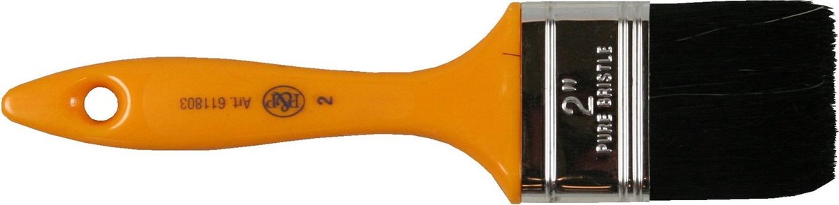 Benson Kwast - Plat - 2 inch - 50 mm - Geel