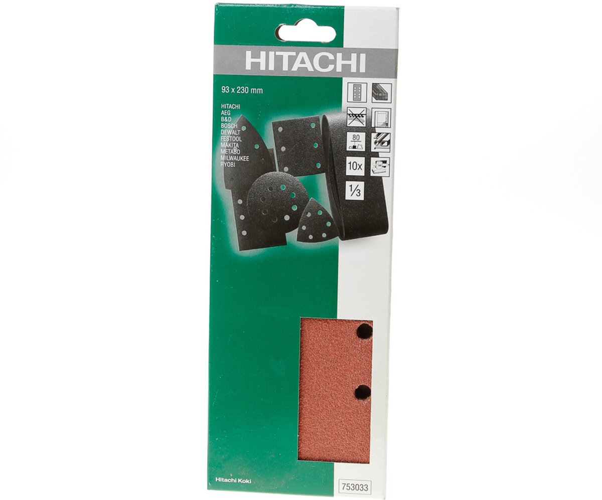 Hikoki Schuurpapier 93X230 K80 (10 st)