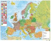 Grupo Erik Map of Europe  Poster - 50x40cm