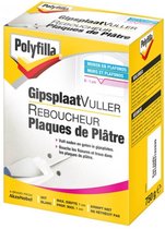 Polyfilla Gipsplaatvuller - Poeder - Wit - 0.75KG