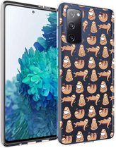 iMoshion Design hoesje voor de Samsung Galaxy S20 FE - Serious Request - Luiaard patroon