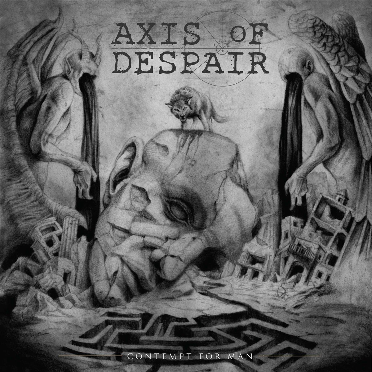 Axis Of Despair - Contempt For Man (LP)