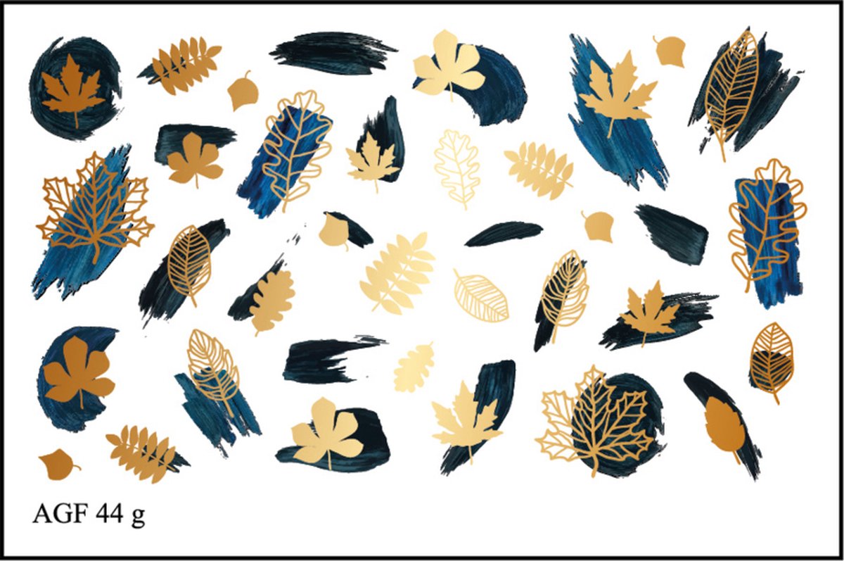 Goedkoopste Korneliya Airbrush Waterdecal met Foil AGF 44 gold