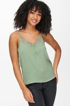 Jacqueline de Yong Top Jdyappa New Lace Singlet Wvn Noos 15233143 Basil Dames Maat - 36