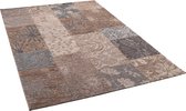 Pergamon Vloerkleed Luxe Vintage Designer Patchwork Taupe