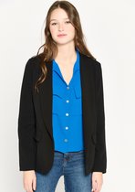 LOLALIZA Basic blazer met decoratieve zakken - Zwart - Maat 38